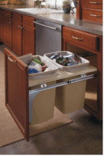 Cabinet Upgrade Double Trash Can
