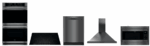sa273 Built In 1C Gallery Electric Black Stainless