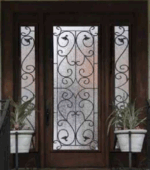 sd070 3080 Wisteria Glass Single Door 2 SL Full Glass