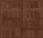 so352 CHI Overhead Door Stamped Shaker Upgrade Dark Oak