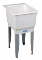 spm49 Mustee 12 Laundry Tub White