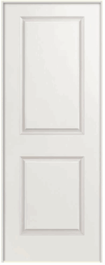 sx081 Garage Entry Door Profile 2 Panel Square Top