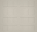 sx631 CHI Overhead Door Stamped Carriage House Standard Almond