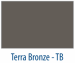 sx651 Aluminum Gutter Terra Bronze
