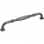 sch81 Cabinet Hdwr Throughout Grp 2F Tiffany Pull Brushed Pewter
