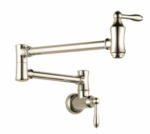spm13 Traditional Pot Filler 1177LF PN Polished Nickel