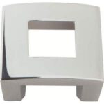 sch61 Cabinet Hdwr Throughout Grp 1F Centinel Square Knob Chrome
