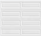 Clopay Traditional Long Raised Panel Garage Door