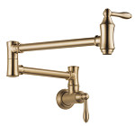 Pot Filler Delta Traditional Champagne Bronze