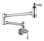 Pot Filler Delta Traditional Chrome