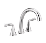 Roman Tub Faucet Delta Kayra Chrome