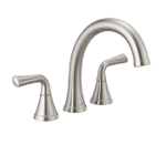 Roman Tub Faucet Delta Kayra Stainless