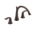 Roman Tub Faucet Delta Lahara Venetian Bronze