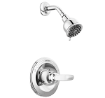 Shower Faucet Delta Foundations Chrome