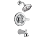 Shower Tub Faucet Delta Lahara Chrome