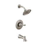 Shower Tub Faucet Delta Woodhurst Stainless
