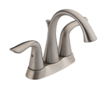 Vanity Faucet Delta Lahara 4 inch Stainless