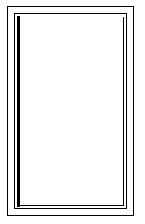clear glass Single Hung