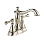 Vanity Faucet Delta Cassidy 4 inch Polished Nickel