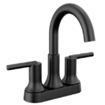 Vanity Faucet Delta Trinsic Centerset Matte Black
