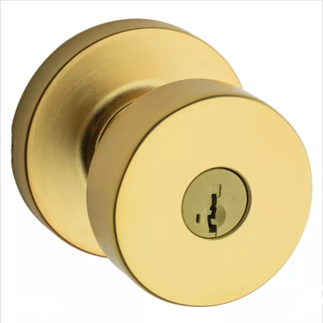 Door Hardware Pismo Entry Satin Brass